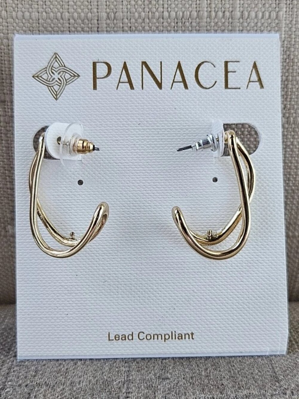 Panacea Women Earrings Gold Tone Fashion Ear Jewelry New